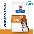 Hill's Prescription Diet kidney Care k/d Atún pienso para gato, , large image number null